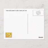 Briefkaart: Toulouse-Lautrec - dansgroep Briefkaart (Achterkant)