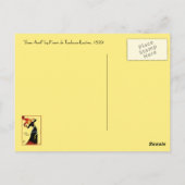 Briefkaart: Toulouse Lautrec - Jane Avril Briefkaart (Achterkant)