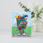 Briefkaart Touring Bike (Staand voorkant)