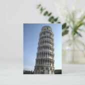 briefkaart "Tower of Pisa, Italië" (Staand voorkant)