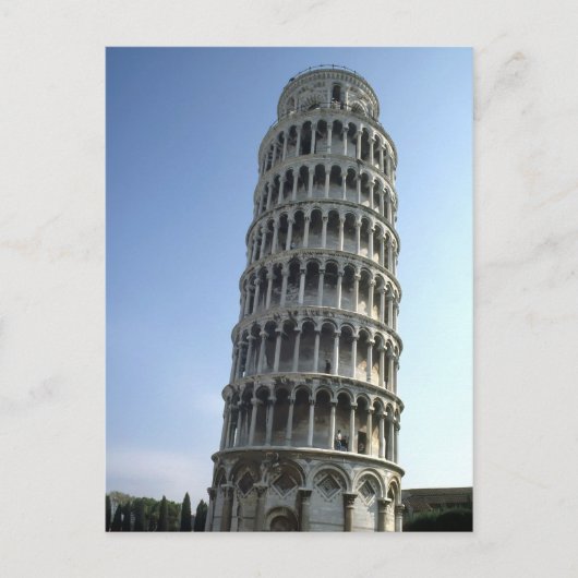 briefkaart "Tower of Pisa, Italië" (Voorkant)