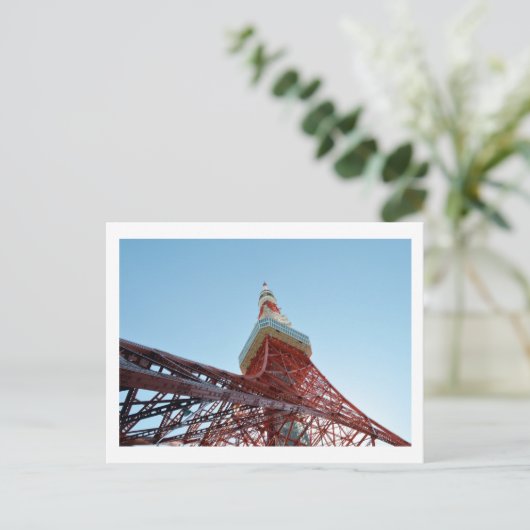 Briefkaart Tower Tokyo (Staand voorkant)