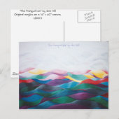 briefkaart "Tranquil Zee" (Voorkant / Achterkant)