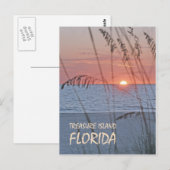 Briefkaart Treasure Island Florida (Voorkant / Achterkant)