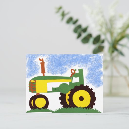 Briefkaart trekker (Staand voorkant)