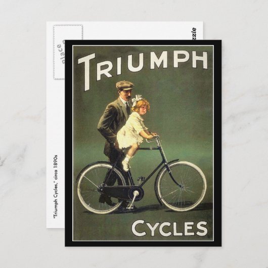  Briefkaart: Triumph Cycles Briefkaart (Voorkant / Achterkant)