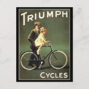 Briefkaart: Triumph Cycles Briefkaart
