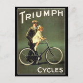 Briefkaart: Triumph Cycles Briefkaart (Voorkant)