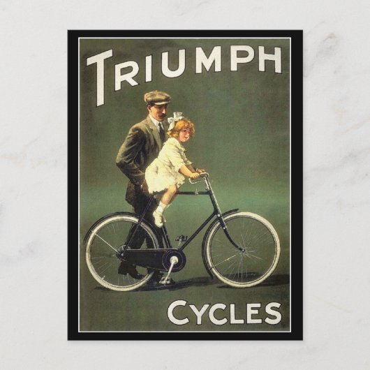  Briefkaart: Triumph Cycles Briefkaart (Voorkant)