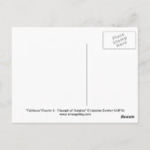 briefkaart "Triumph of Galatea" (Achterkant)