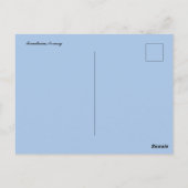 Briefkaart Trondheim Noorwegen (Achterkant)