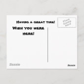 Briefkaart Tropische Vacatie (Achterkant)
