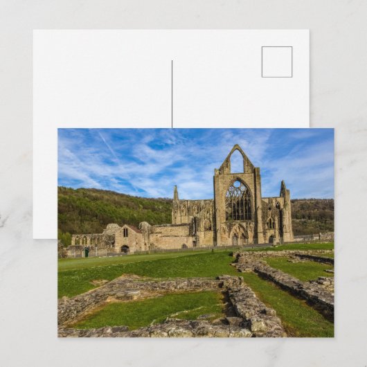 Briefkaart Tstage Abbey (Voorkant / Achterkant)