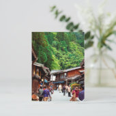 Briefkaart Tsumago, Nagano, Japan (Staand voorkant)