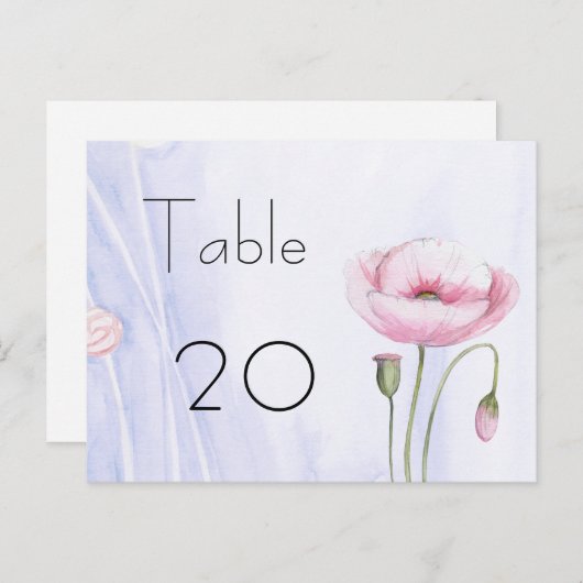 Briefkaart tuintafel (Voorkant / Achterkant)