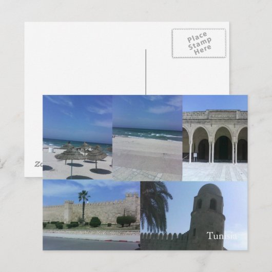 Briefkaart Tunesië (Voorkant / Achterkant)