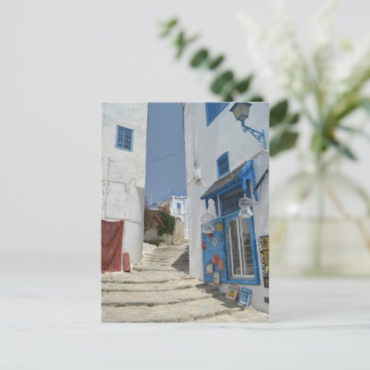 Briefkaart Tunesië (Staand voorkant)