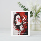 Briefkaart Türkiye - Vrouwenwereld (Staand voorkant)