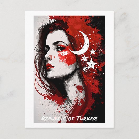 Briefkaart Türkiye - Vrouwenwereld (Voorkant)