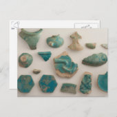 Briefkaart Turquoise Vessel Sherds (Voorkant / Achterkant)
