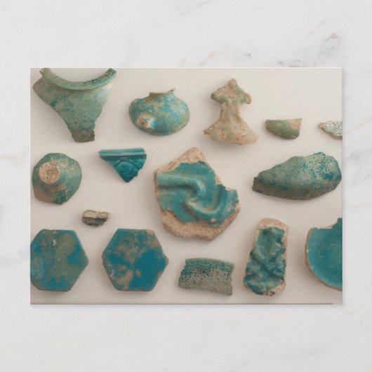 Briefkaart Turquoise Vessel Sherds (Voorkant)