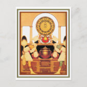 Briefkaart: Twee banketbakkers - Maxfield Parrish Briefkaart (Voorkant)