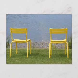 Briefkaart: Twee voorzitters Briefkaart