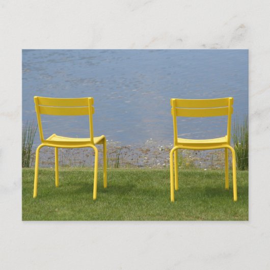 Briefkaart: Twee voorzitters Briefkaart (Voorkant)