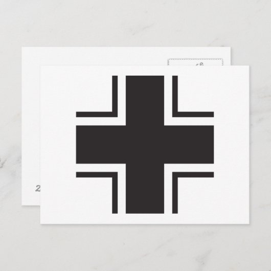 Briefkaart - Tweede Wereldoorlog in Luftwaffe (Voorkant / Achterkant)