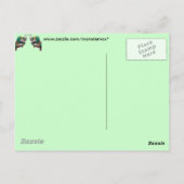 Briefkaart Twin Dragons (Achterkant)