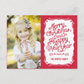 Briefkaart  type feestdag fotokaart (Voorkant)