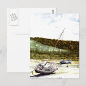 briefkaart 'uit' (Voorkant / Achterkant)