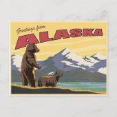 Briefkaart uit Alaska (Voorkant)
