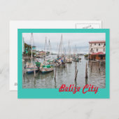 Briefkaart uit Belize City (Voorkant / Achterkant)