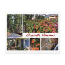 Briefkaart uit Boquete, Panama