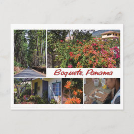 Briefkaart uit Boquete, Panama