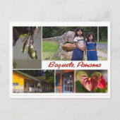Briefkaart uit Boquete, Panama (Voorkant)