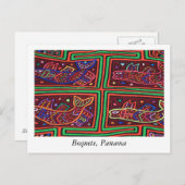 Briefkaart uit Boquete, Panama (Voorkant / Achterkant)