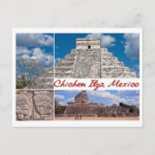 Briefkaart uit Chichen Itza, Mexico (Voorkant)