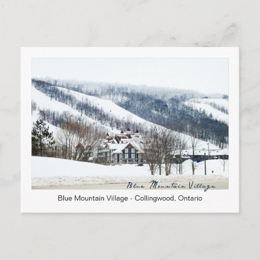 Briefkaart uit Collingwood, Ontario (Voorkant)