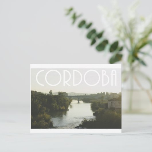 Briefkaart uit Cordoba, Spanje (Staand voorkant)