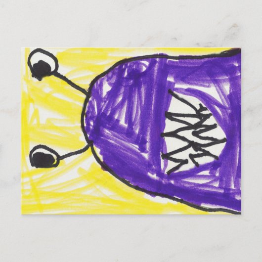 Briefkaart uit één stuk (Voorkant)