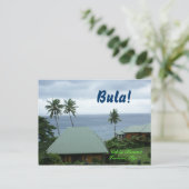 Briefkaart uit Fiji (Staand voorkant)