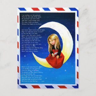 Briefkaart uit het Briefkaart Moon