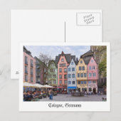 Briefkaart uit Keulen, Duitsland (Voorkant / Achterkant)