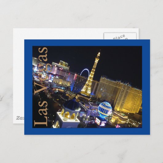 Briefkaart uit Las Vegas (Voorkant / Achterkant)