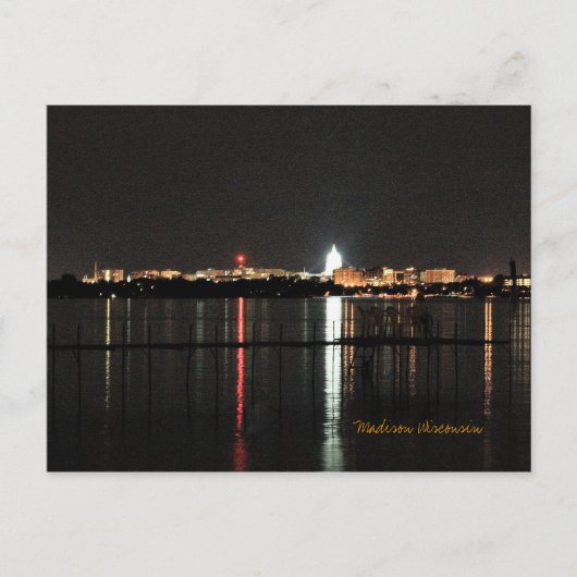 Briefkaart uit Madison Wisconsin (Voorkant)