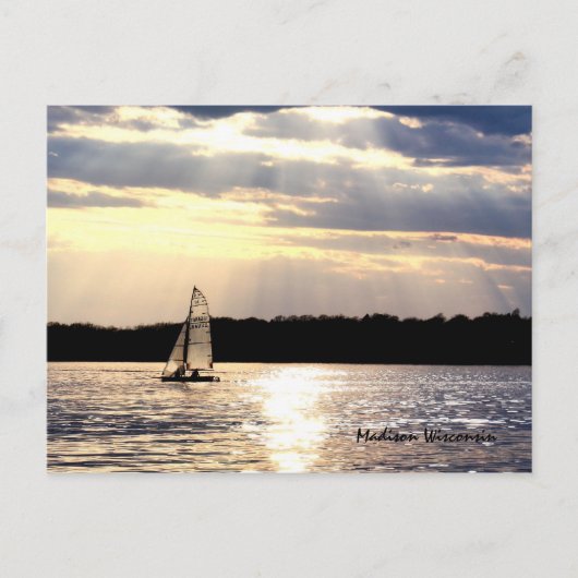 Briefkaart uit Madison Wisconsin (Voorkant)