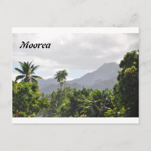 Briefkaart uit Moorea, Frans-Polynesië