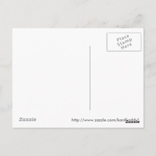 Briefkaart uit Nevadah (Achterkant)